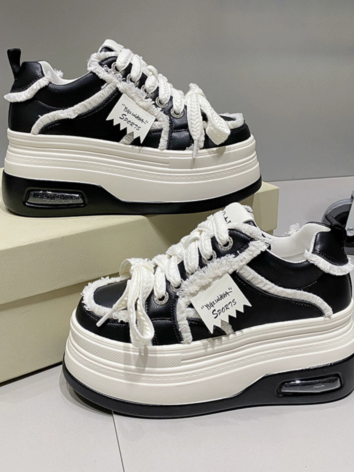 Thick Sole Lightweight Exercise Casual Elevator Shoes