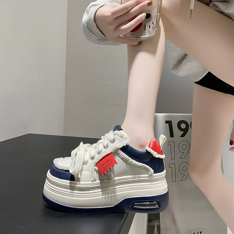 Thick Sole Lightweight Exercise Casual Elevator Shoes