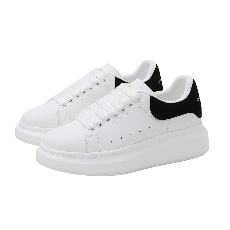 Kley McQueen Authentic Leather Clunky Sneakers Sports Leisure Shoes 2023 New Arrival Platform White Shoes Women's Elevator Shoes Sneakers